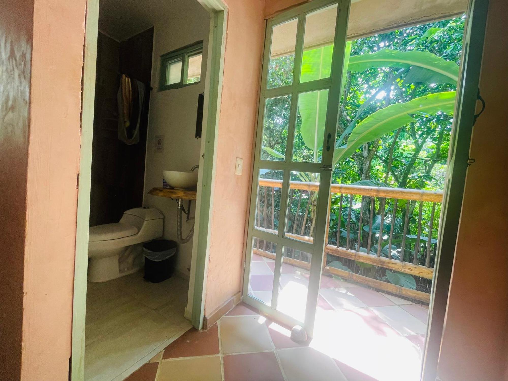 La Percha Hostal Palomino Bagian luar foto
